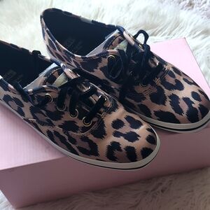 Kate Spade Animal print Keds, size 8